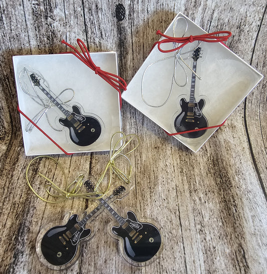 Lucille's Guitar Ornaments