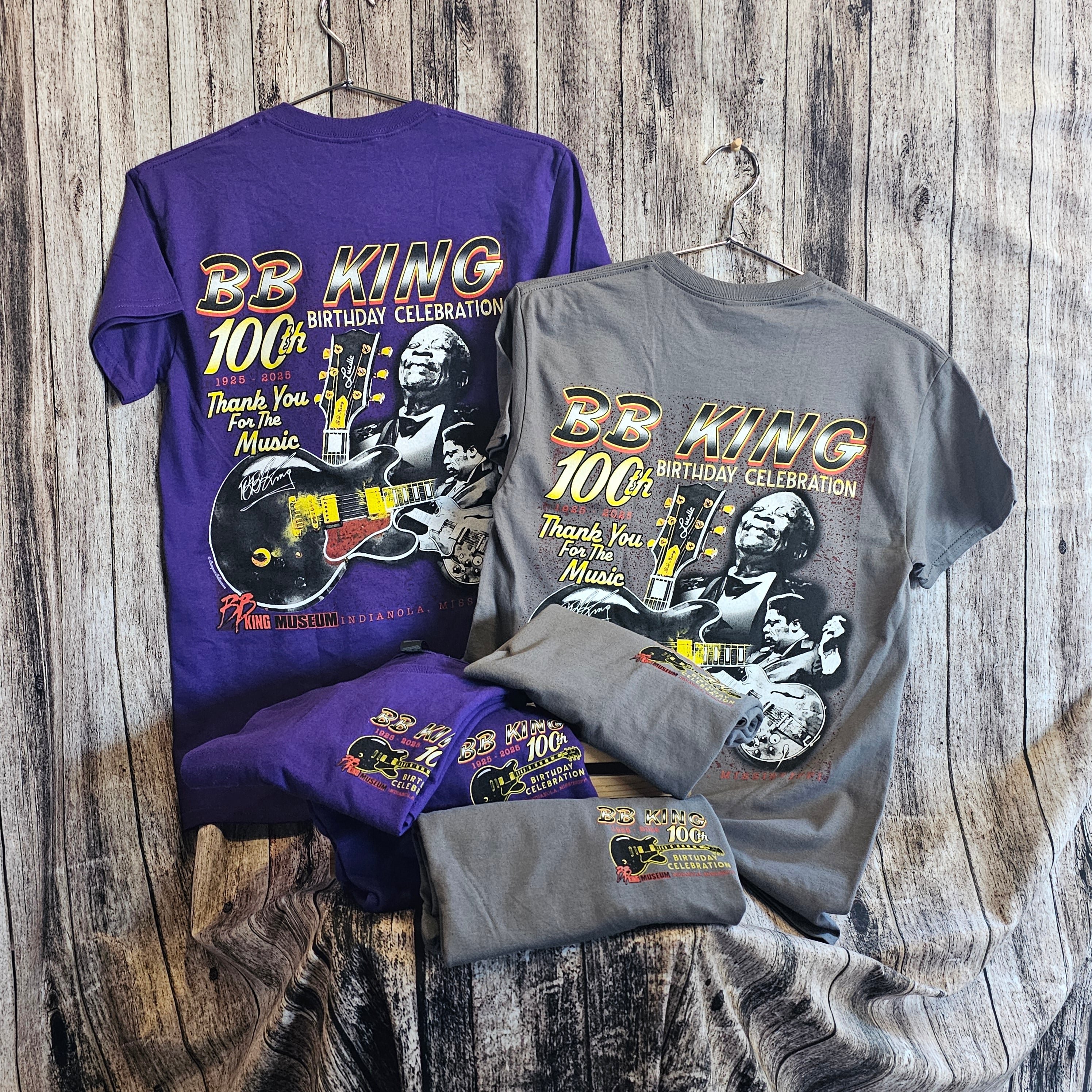 B.B. King Centennial Tee – B.B. King Museum