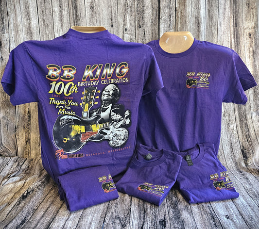 B.B. King Centennial Tee