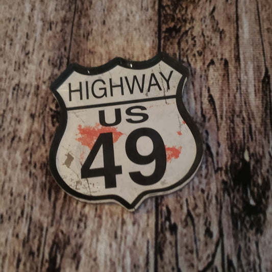 Blues Highway Magnet