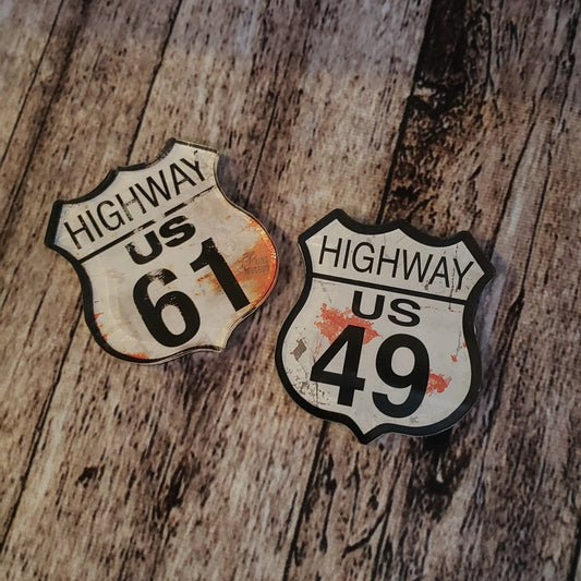 Blues Highway Magnet