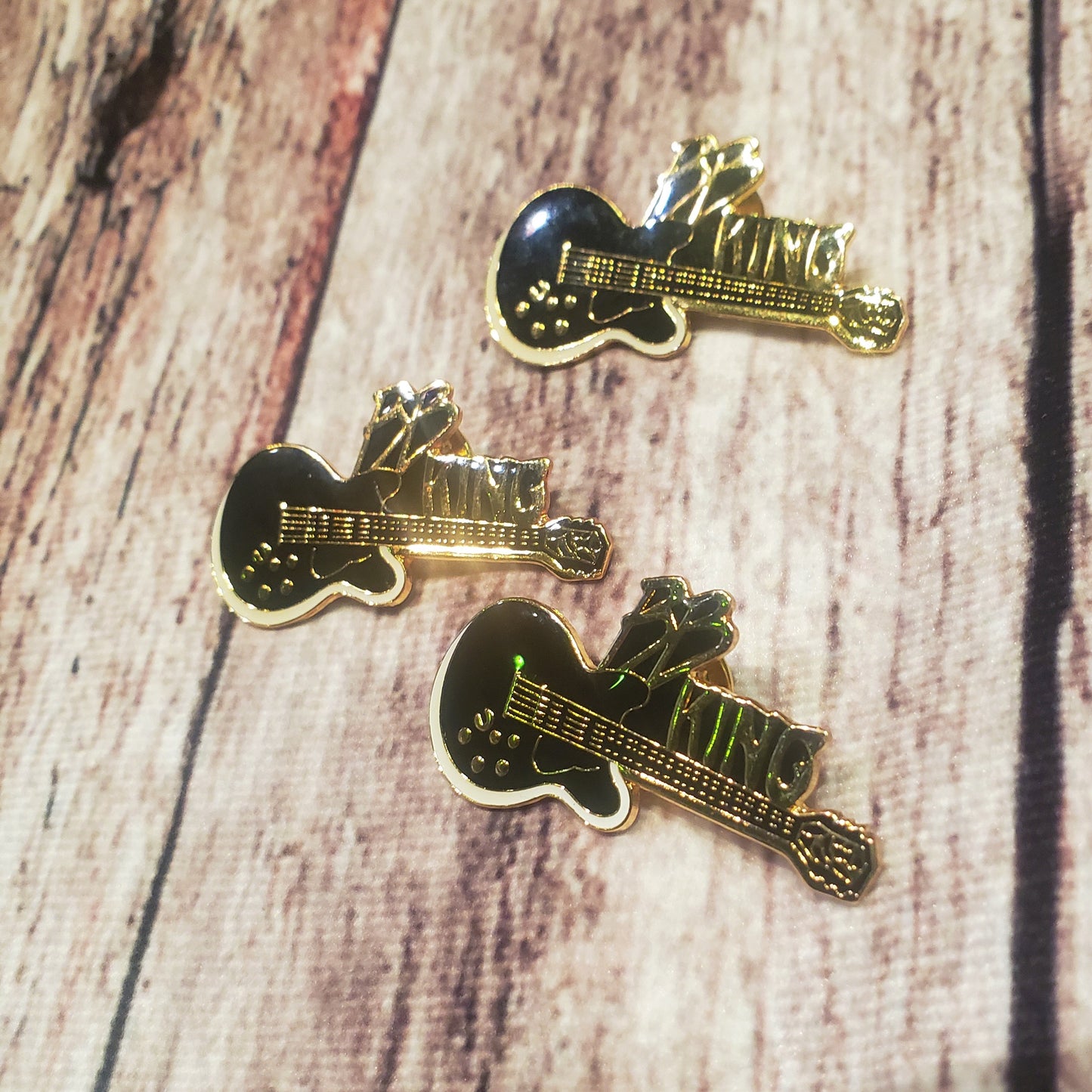 BB King Gold Pin