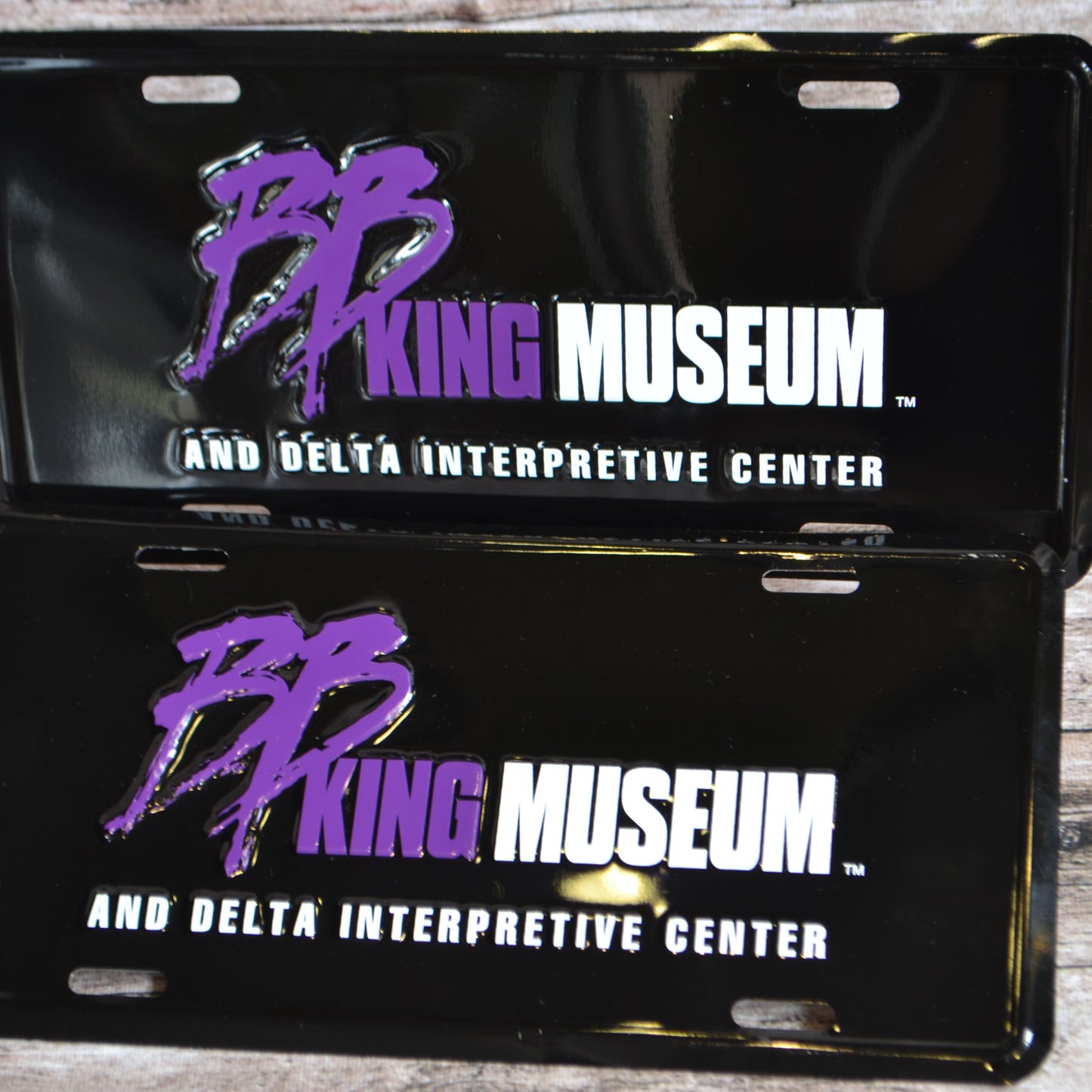 B.B. King Museum License Plate
