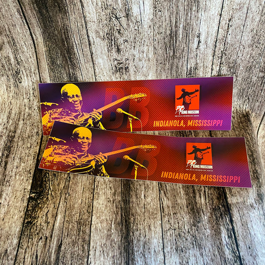 B.B. King Museum Bumper Stickers