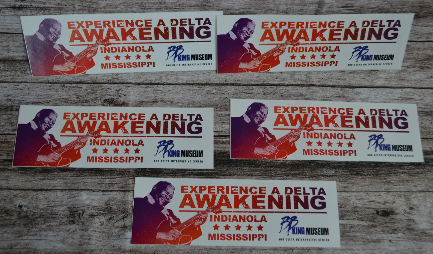 B.B. King Museum Bumper Stickers