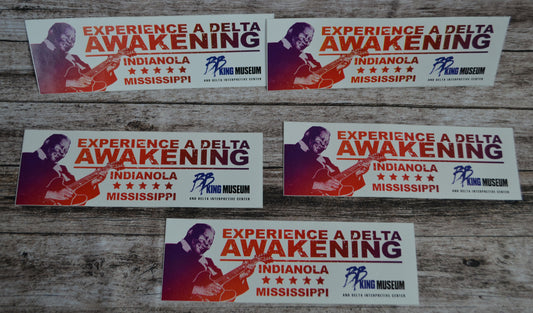 B.B. King Museum Bumper Sticker