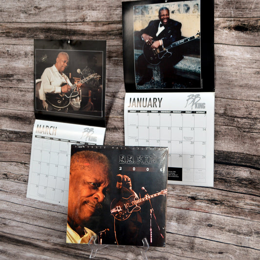 B. B. King 2006 Portrait Wall Calendar