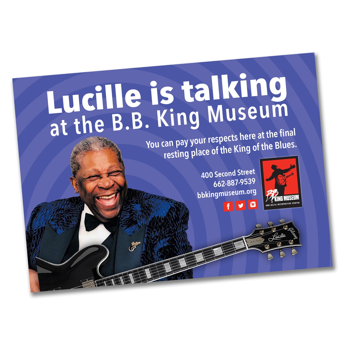 B.B. King Museum Postcards