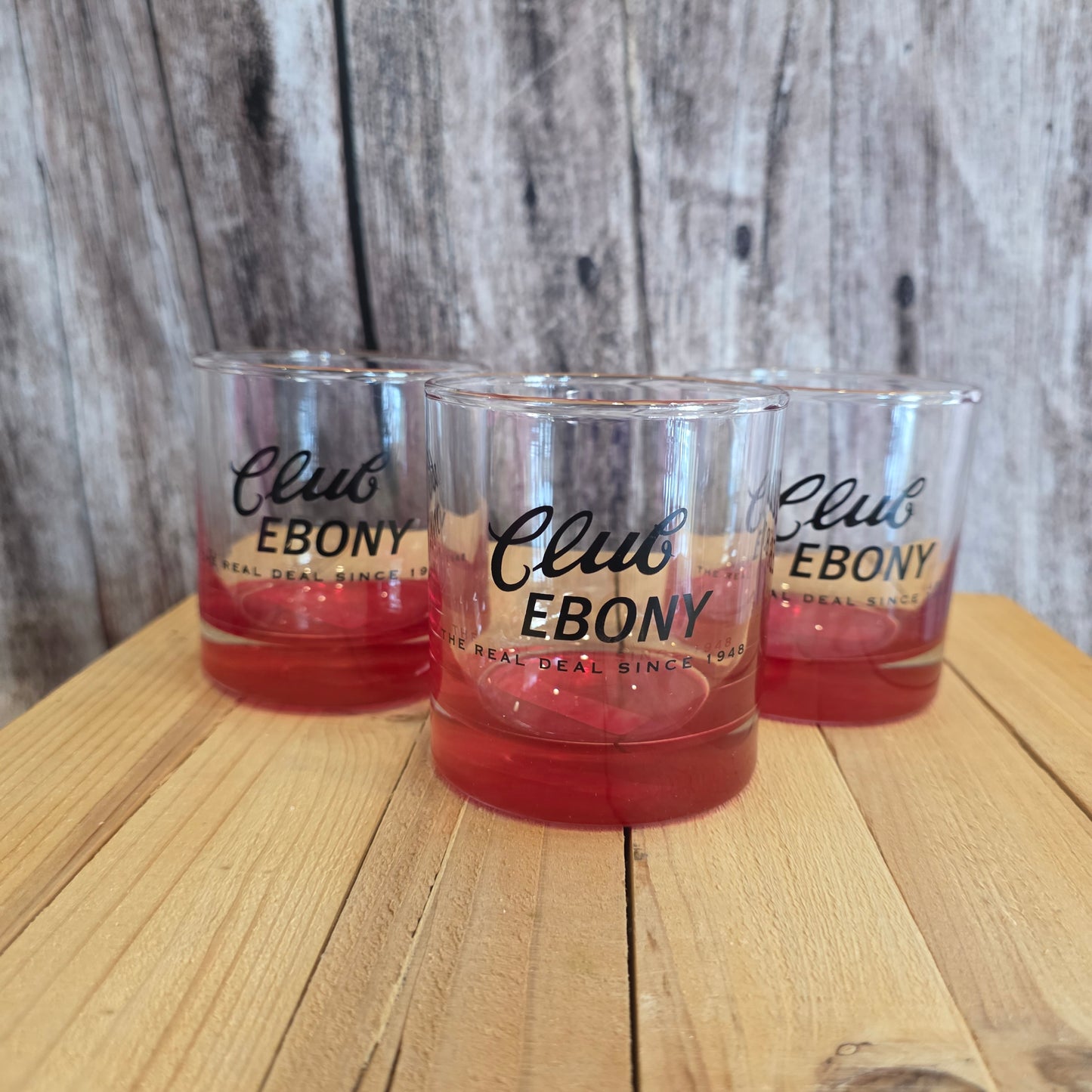 Club Ebony Whiskey Glass