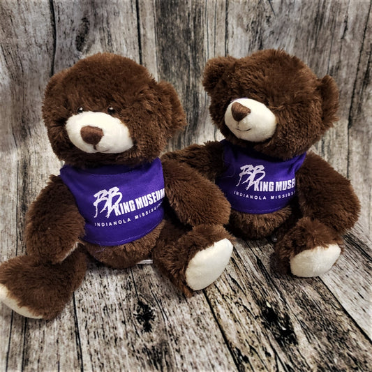 7" B. B King Museum Teddy Bear